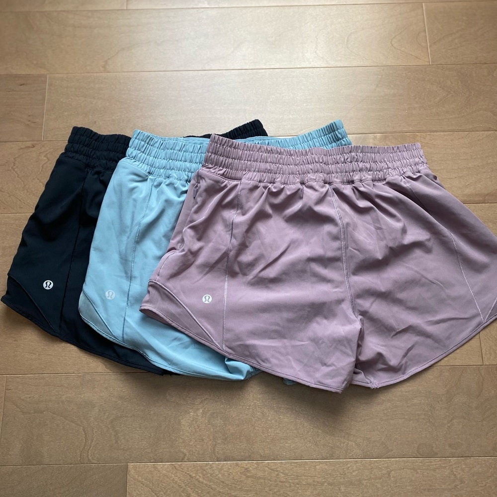 Lululemon highrise shorts bundle